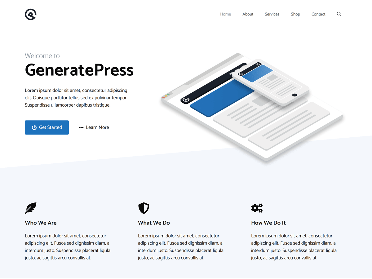 GeneratePress主题